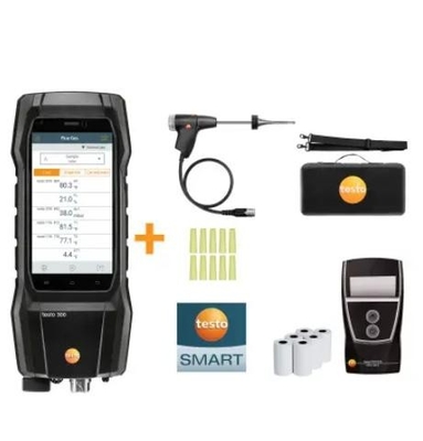 General Industrial Model Flue Gas Analyzer 180 mm Probe Casing Length for Accurate Measurements