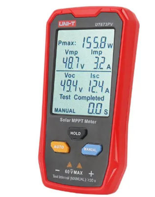 UNI-T UT673PV Solar MPPT Meter Large LCD Display 52 * 66mm and ODM Support for Customization