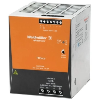 100% New And Original Weidmuller PRO ECO3 Switching Power Supply 480W 24V 20A 1469550000