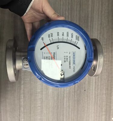 Krohne H250/RR/M40 High Accuracy Stainless Steel Variable Area Flowmeter with Clamp-On Connectivity
