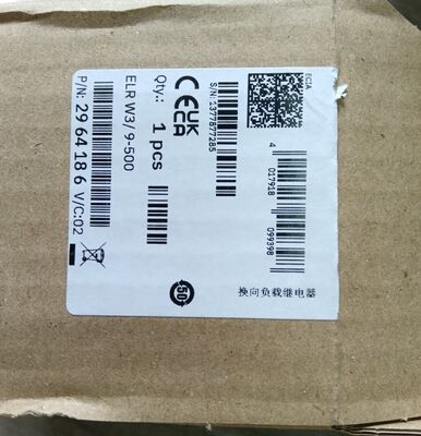 Brand New PHOENIX CONTACT  Original Reversing Load Relay - ELR W3/ 9-500 - 2964186 Hybrid Motor Starter in Stock