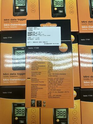 Testo 174H Digital Temperature and Humidity Mini Data Logger with 0.1 °C Resolution, -20 ~ +70 °C Range, and USB Interface