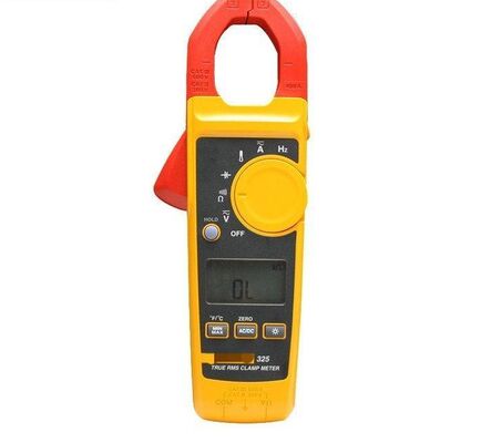 Fluke 325 True RMS Clamp Meter Digital Multimeter with 600V and 40A/400A Current Measurement