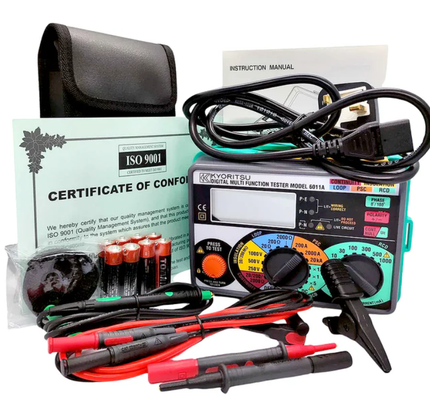  KYORITSU MULTI FUNCTION INSTALLATION TESTER 6011A KEW Multifunction Tester
