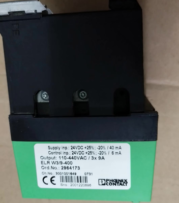 New Original Solid State Relay Phoenix 2964186 - In Stock