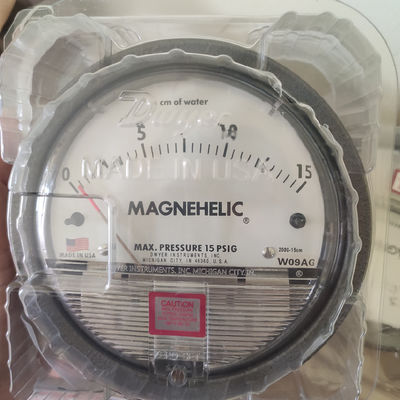 Dwyer 015cm van de de Drukmaat van Magnehelic Differentiële Reeksen 2000 van Dwyer