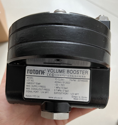 Rotork YTC YT320N1 YT-320N2 YTC volume booster aluminium 1/2 NPT YT-300N1 Pneumatic Amplifier Valve