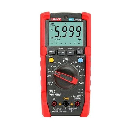 New 100% Original UT191T Handheld True RMS Multimeter Weight-428g Dc Voltage-600V