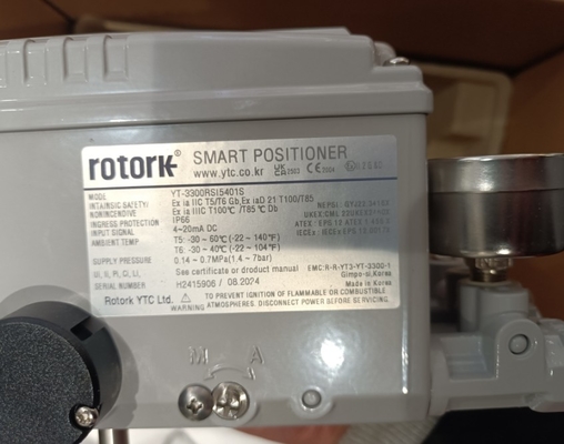 YT-3300RS15401S Rotork Series Product Manual with 1 Period