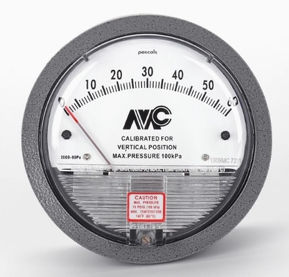 MC-differentiële drukmeter OEM Micro 100 Psi-drukmeter roestvrij staal