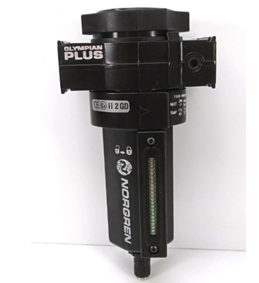Original Olympian Plus General Purpose Filter Norgren F64G-NND-AD1 Without Yoke, Automatic Drain