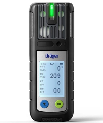 Originele Drager X-am2800 Vier-in-één (CH4/02/CO/H2S/SO2/NO2) Gasdetector