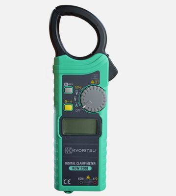 Kyoritsu 2200 AC Digitale Tangmeter AC/DC/Ω 1000A KEW 2200 Voorraad