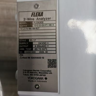 Yokogawa Multi Channel 4-Wire Analyzer with 165 x 165 x 168.5 mm Dimensions Max 3.0 kg Weight and 4-20 mA DC Output