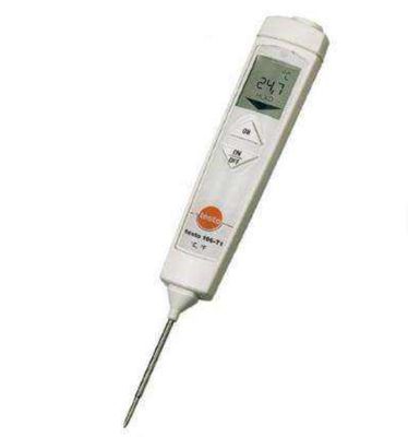 Testo 106 Food Core Thermometer with 0.1°C Resolution IP52 Rating and 250g Weight for Fast Accurate Food Measurement