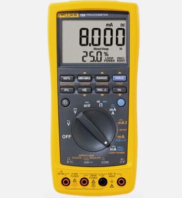 Fluke 789 ProcessMeter Digitale Multimeter Loop Calibrator Met Kabels - Gekalibreerd