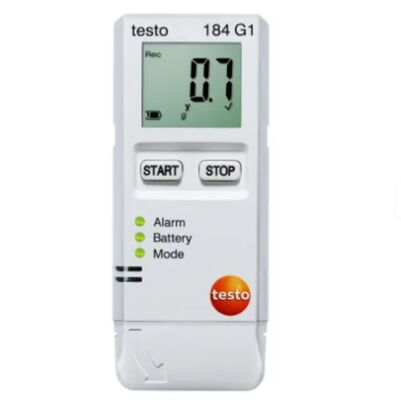 Original and New Testo 184 G1 - Temperature, Humidity and Shock USB Transport Data Logger