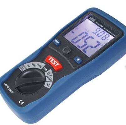 CEM DT-5300B Earth Resistance Tester Meets IEC10101 CATIII 1000V High Accuracy 0.01 AC750V/DC1000V Blue