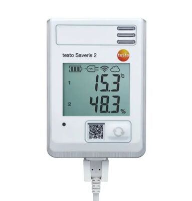 Testo Saveris 2-H1 Wi-Fi Data Logger with Internal Probes and Cloud Service Integration for Temperature and Humidity Monitoring