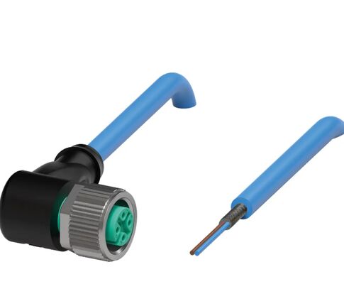 Pepperl + Fuchs NAMUR Vrouwelijke kabelverbinding M12 Kabelverbinding 2-pin met IP66/IP68/IP69 bescherming