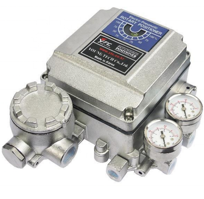 Rotork YTC YT1000 Electro-Pneumatic Positioner with Stainless Steel Construction 4-20mA DC Input Signal and 0.14-0.7MPa Input Pressure