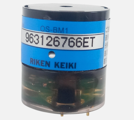 Riken Keiki Oxygen Sensor OS-BM1 with 0–25 vol% O₂ Detection Range and Temperature Compensation for Gas Detectors