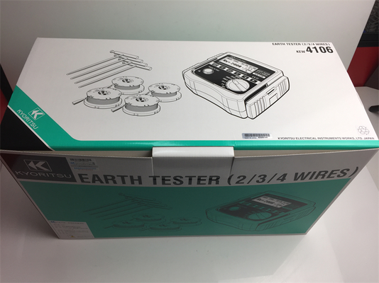 Brand new original EARTH RESISTANCE RESISTIVITY TESTER in stock from KYORITSU KEW 4106, Japan