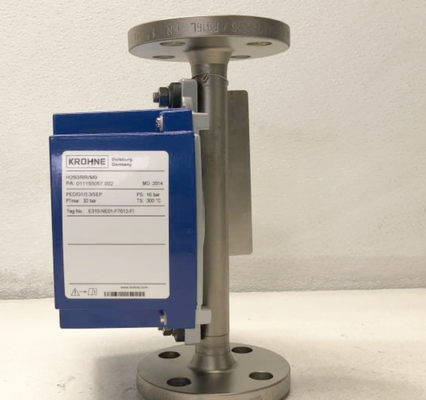 KROHNE Variable area flowmeter H250 wordt gebruikt voor de meting van het volume of de massa van vloeistoffen, gassen en dampen.