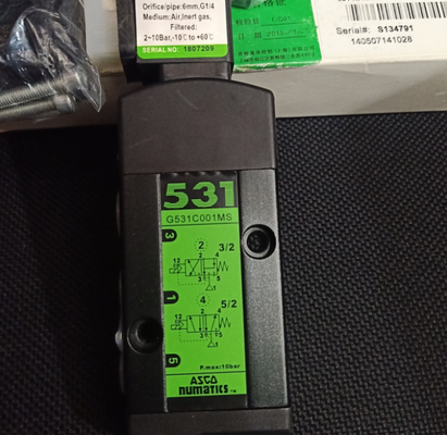 Asco  Series 531 Solenoid Spool Valve SCG531C001MS Pneumatic Solenoid Valve