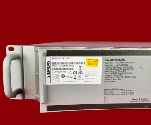 Siemenss SIMATIC Rack PC / 6AG4112 series 6AG4112-0KD41-0MX4
