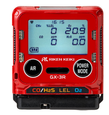 Riken Keiki Gx-3r Pro Vijf Gas Monitor GX-3R / GX-3R Pro RKI Instrumenten Gas detector