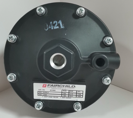 Fairchild Industrial Products P/N 4516AU, model 4500A, verhouding 1:1, aluminiumcarrosserie