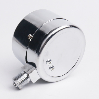 75mm Stainless Steel Pressure Gauge 0-60kpa G3/8 Nickel Plated Brass Pressure Gauge