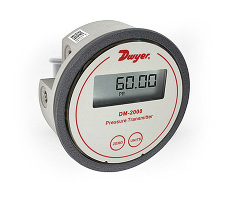 DM-2012-LCD de Digitale Nauwkeurigheid 1% FS van de Drukmaat bij 70 Fahrenheit-Graad
